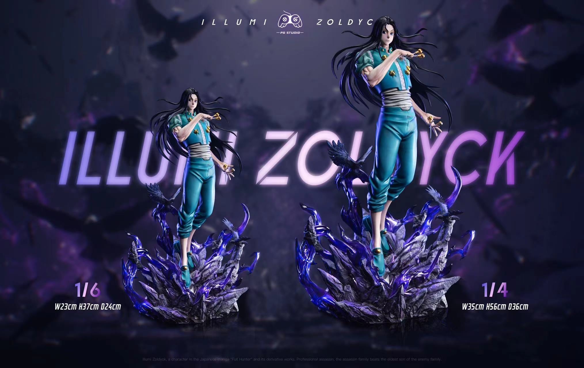 Hunter x Hunter PG Studio Illumi Zoldyck – ClubHouse Statues