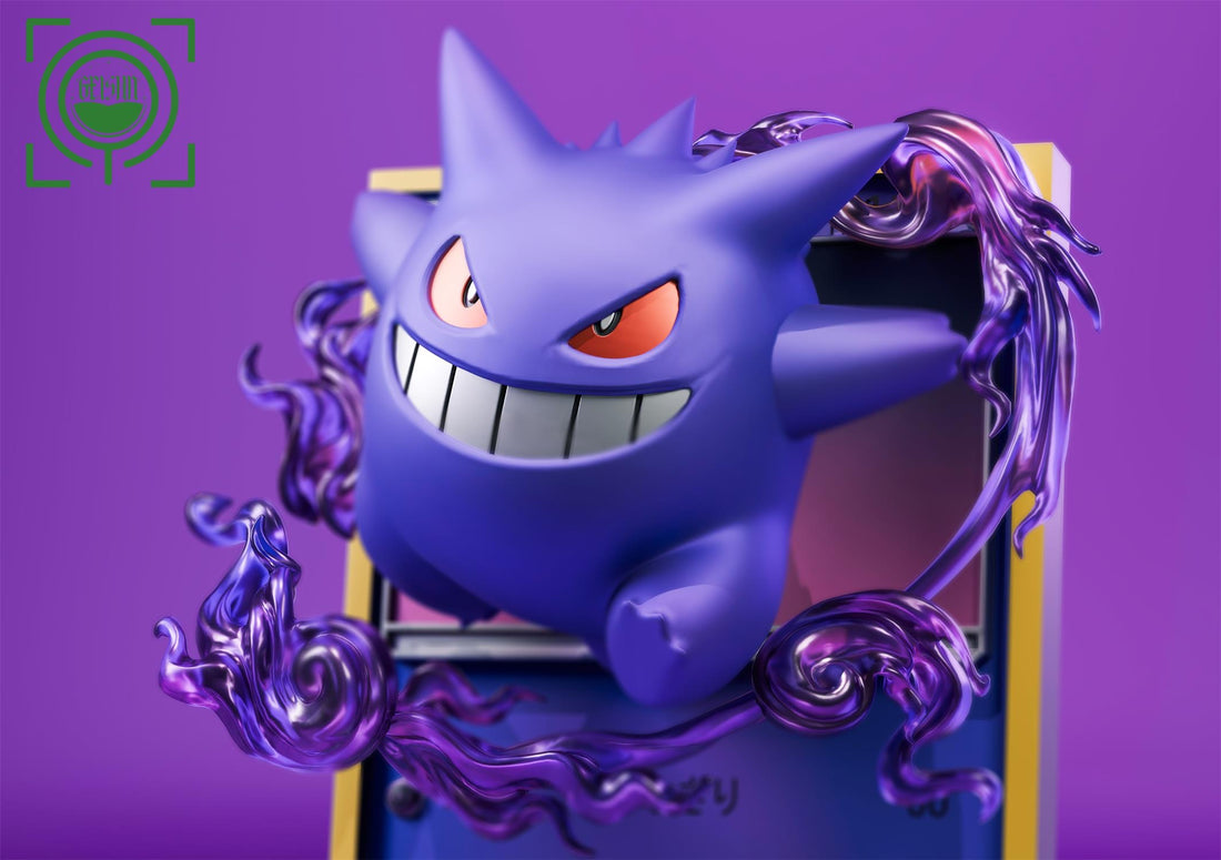Pokemon Geisha Studio Gengar Resin Statue