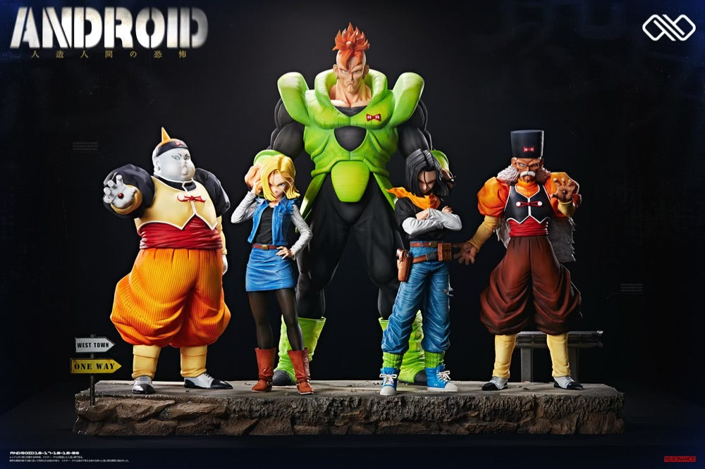 ぁーるぐれぃ ページ Dragon Ball Infinite Studio Android 19 x Android 20 Dr Gero Resin