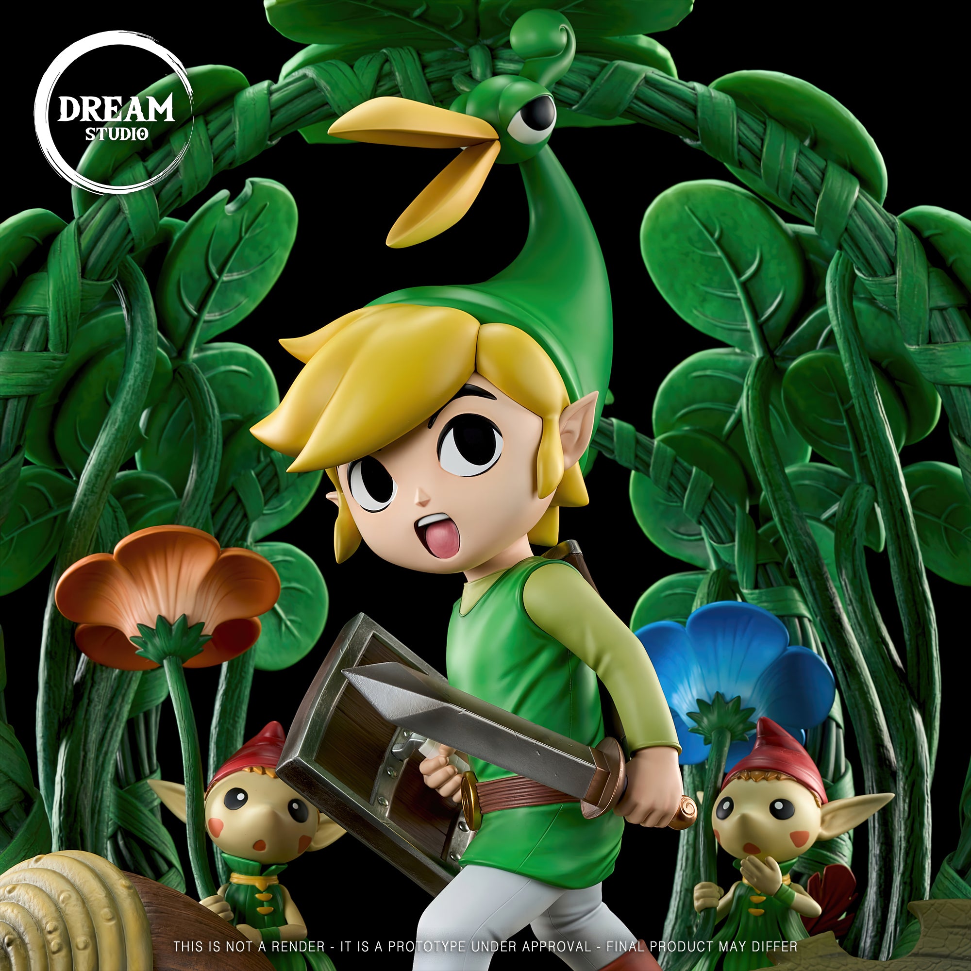 The Legend of Zelda Dream Studio The Minish Cap – ClubHouse Statues