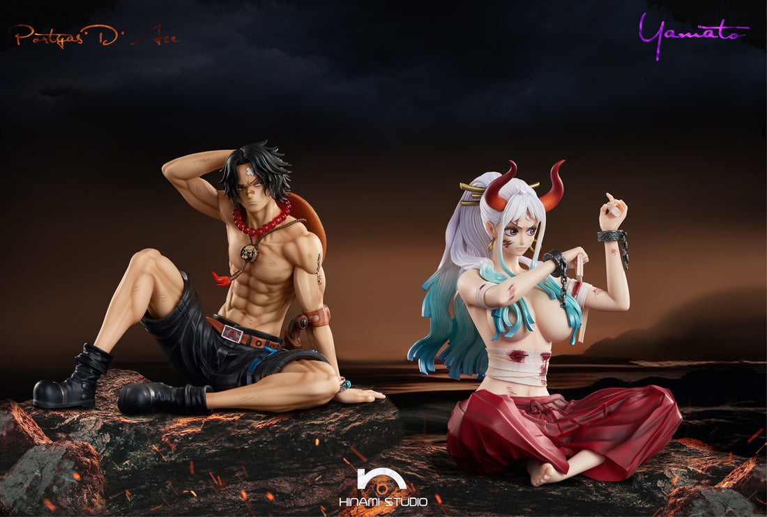 One Piece Hinami Studio Ace Resin Statue