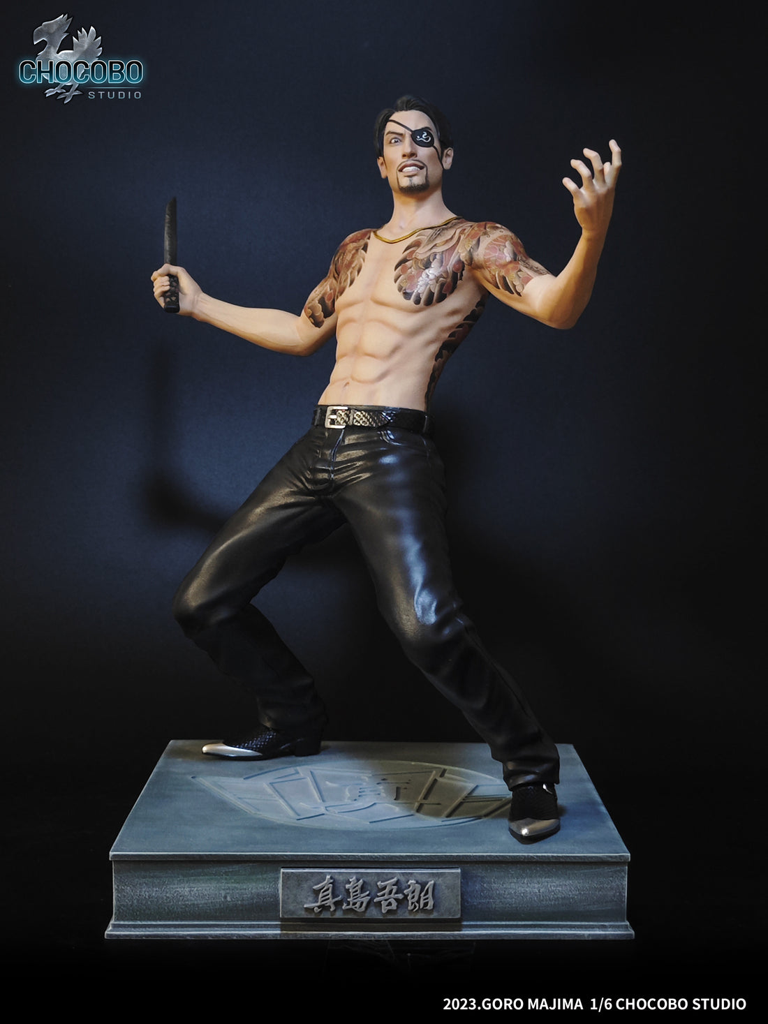 Like a Dragon Chocobo Studio Goro Majima Resin Statue – ClubHouse Statues