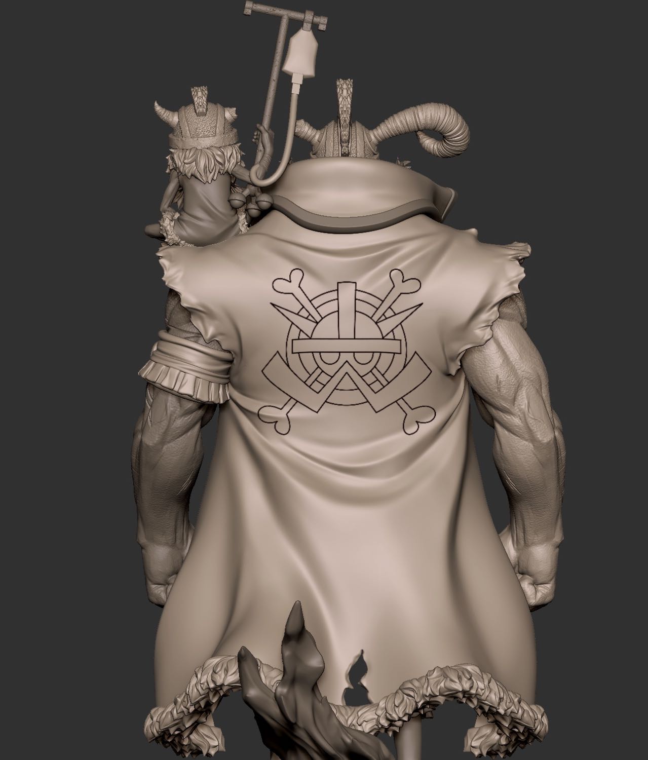 One Piece Black Studio Byrnndi World Resin Statue – ClubHouse Statues