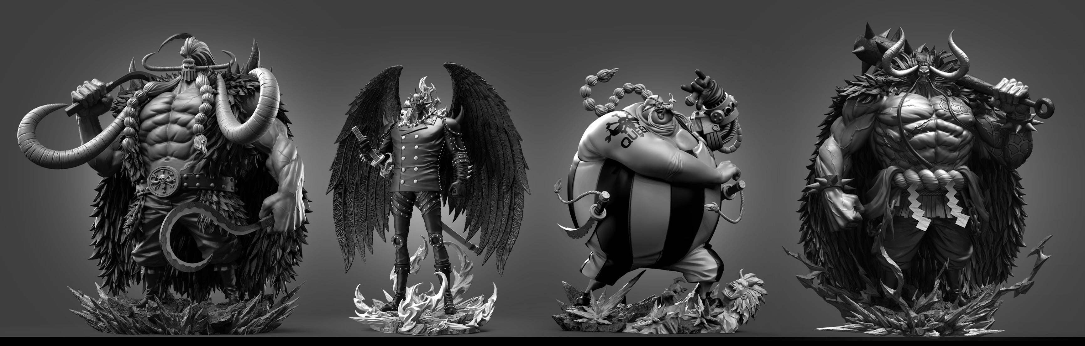 One Piece LX x SY Studio Queen – ClubHouse Statues