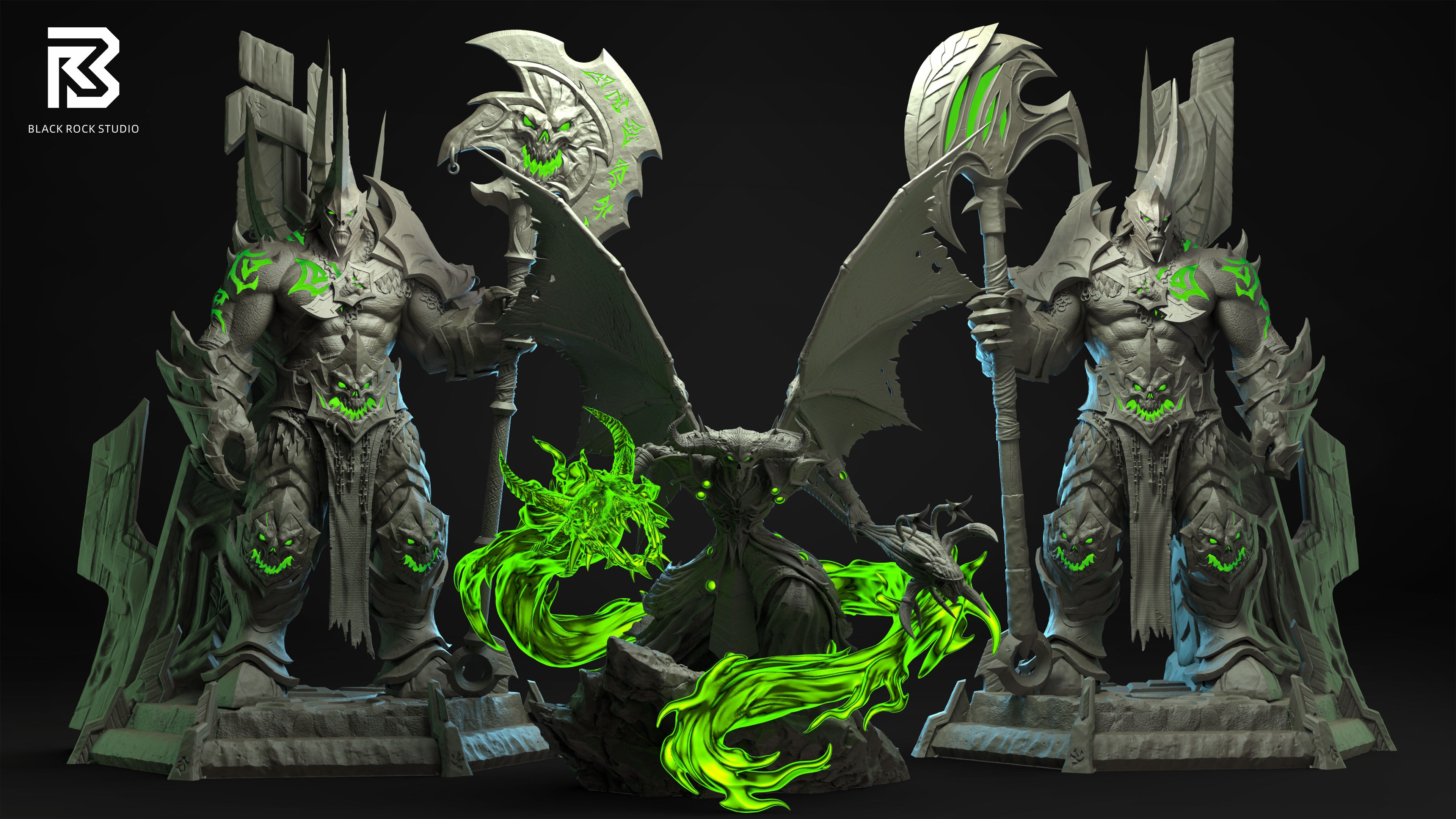 World of Warcraft BR Studio T6 Warloc x Fel Lord Zakuun