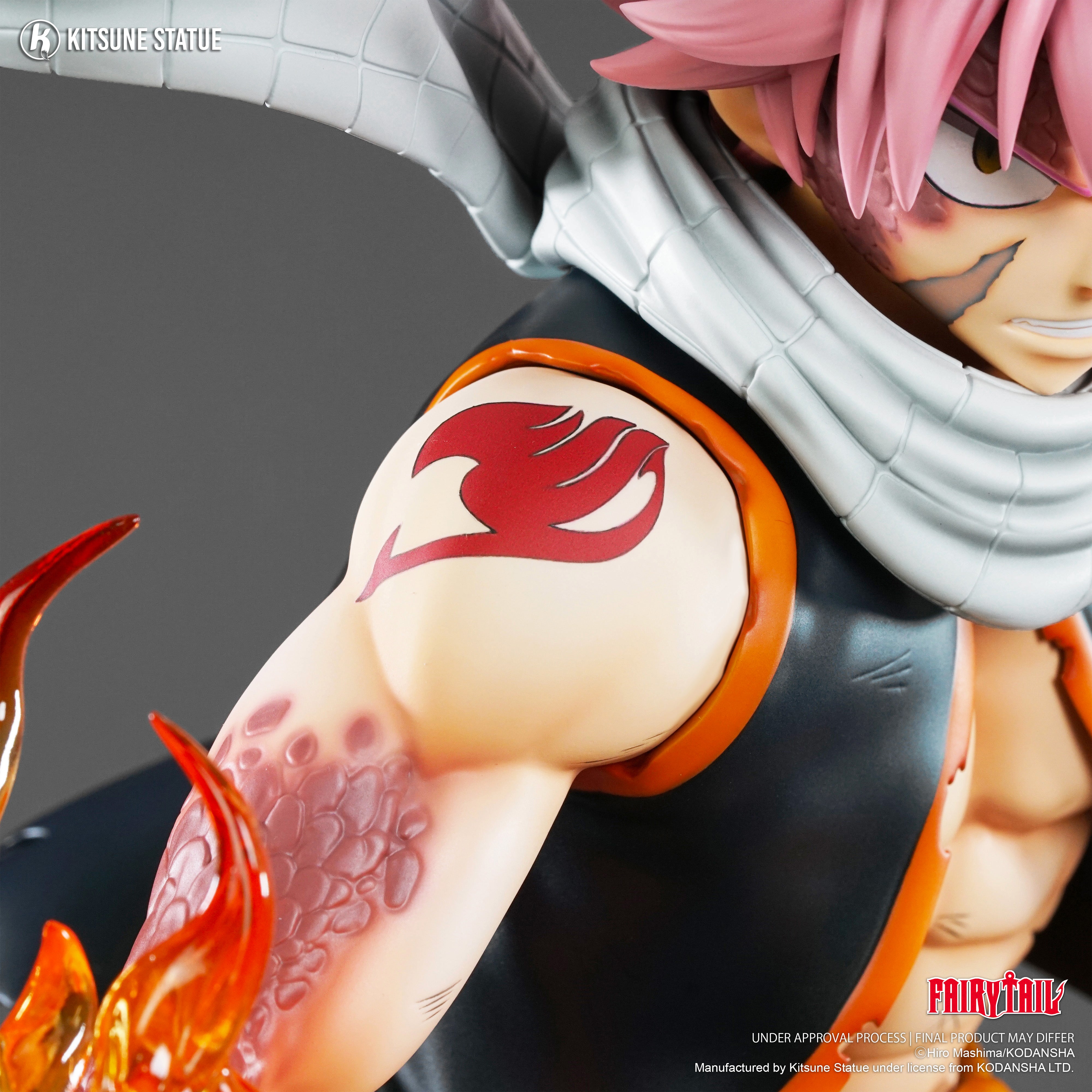 Fairy Tail Kitsune Studio Natsu Dragneel Licensed Resin Statue