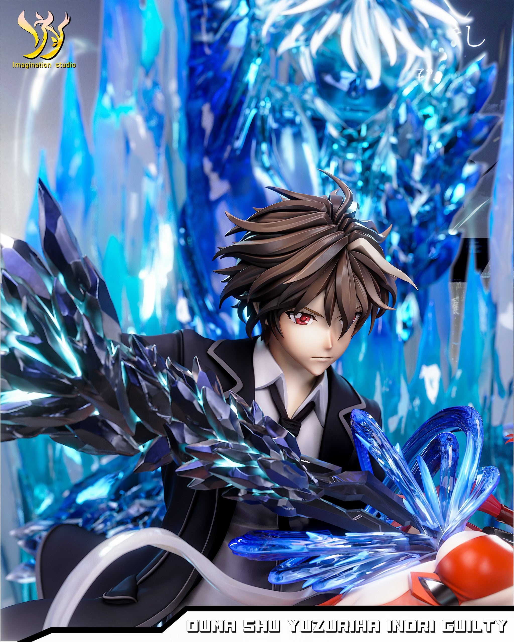 Guilty Crown Imagination Studio Inori Yuzuriha & Ouma Shu Resin