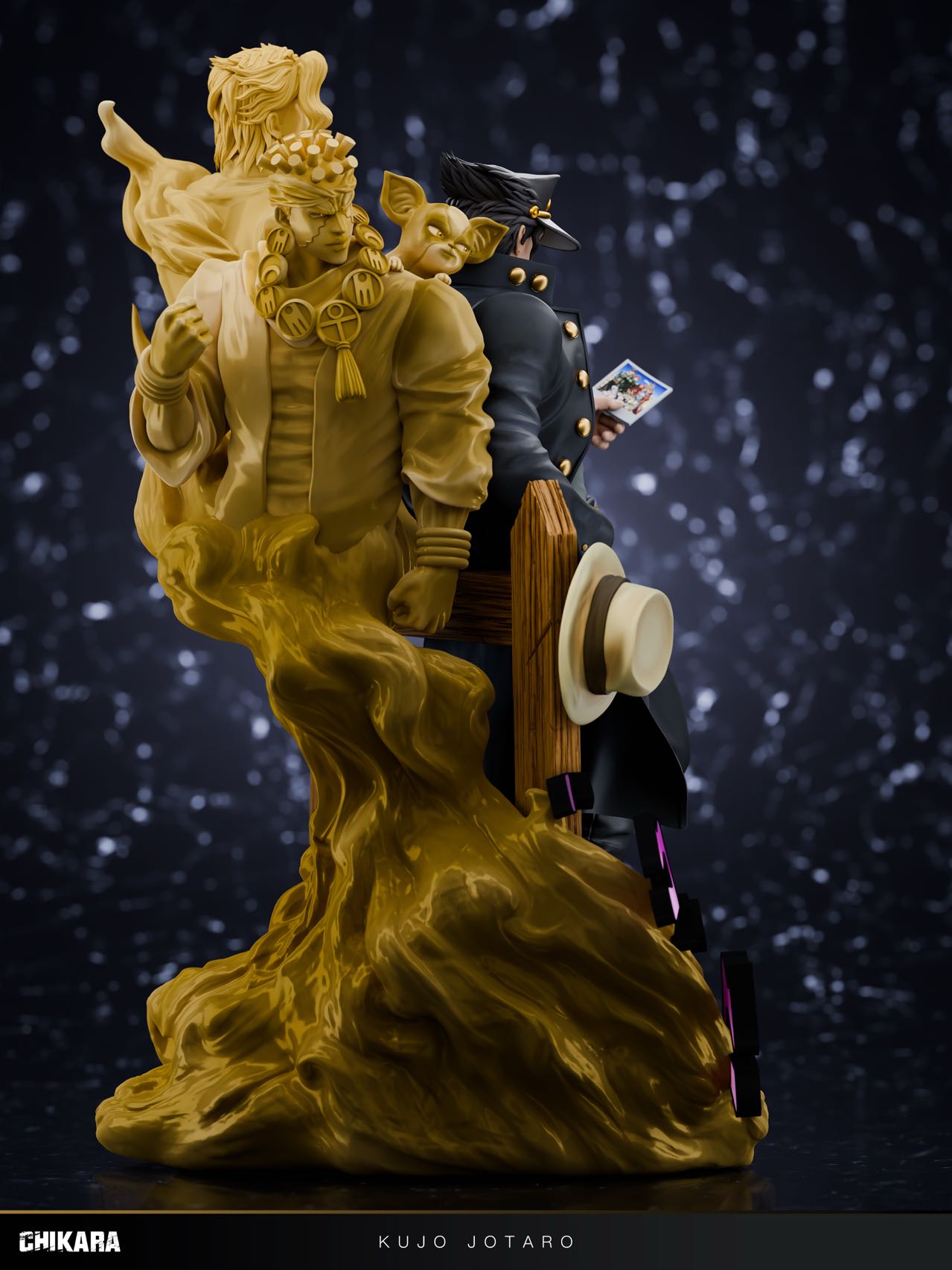 JoJos Bizarre Adventure Chikara Studio Kujo Jotaro Memories Resin