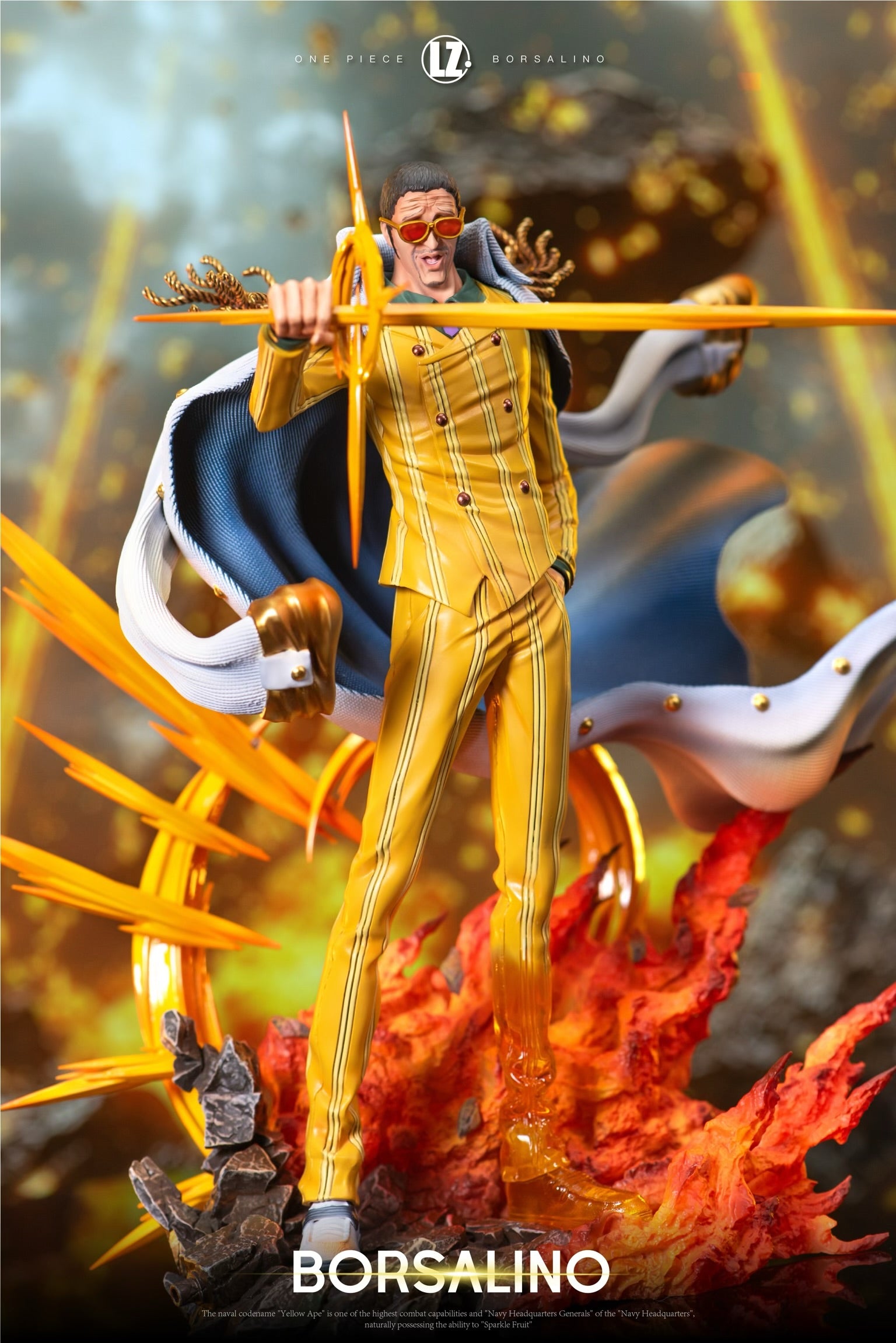 One Piece LZ Studio Borsalino Kizaru Resin Statue