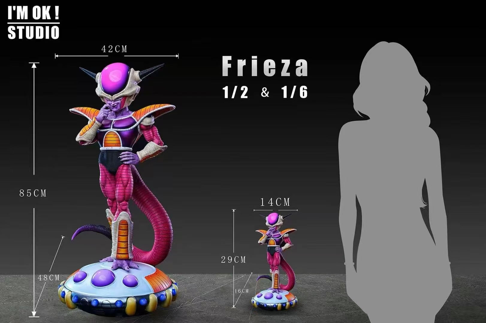 Dragon Ball IAM OK Studio First Form Frieza – ClubHouse Statues