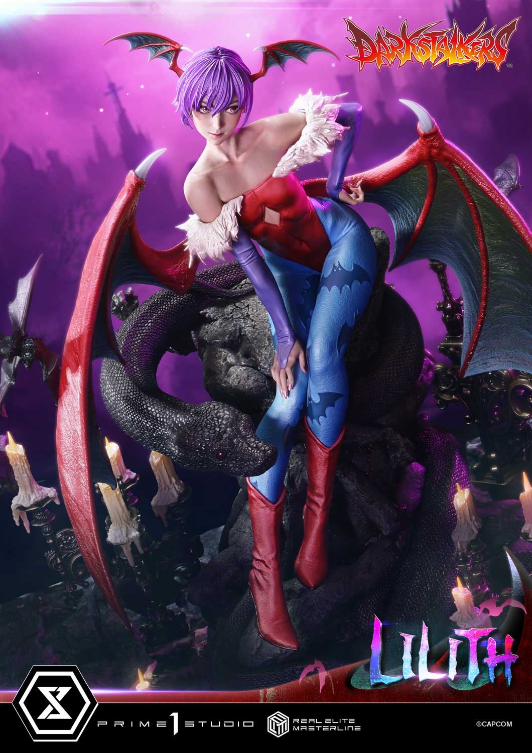 リルリンリン Darkstalkers Prime 1 Studio Lilith Licensed – ClubHouse Statues