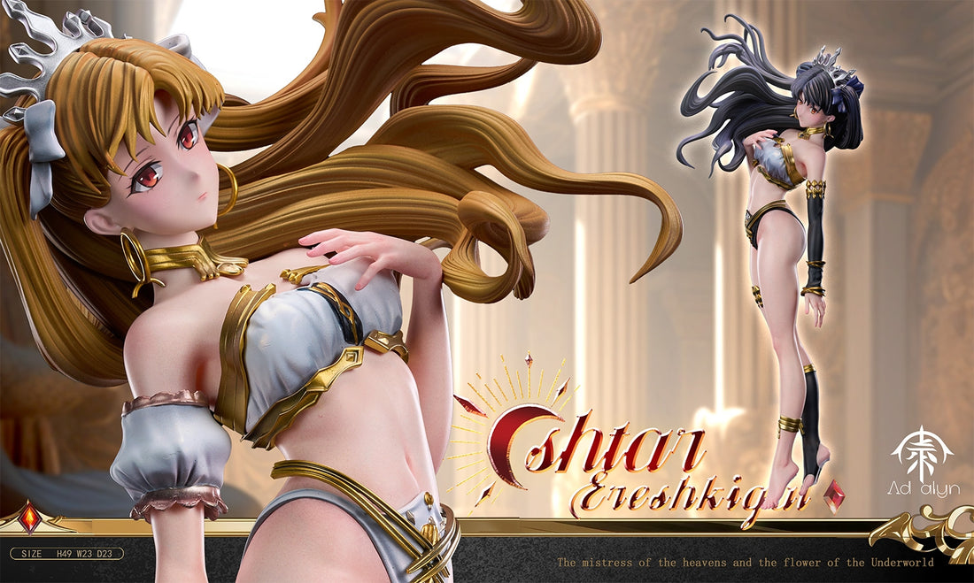 Fate Grand Order Ad Alyn Studio Ishtar x Ereshkigal Resin Statue