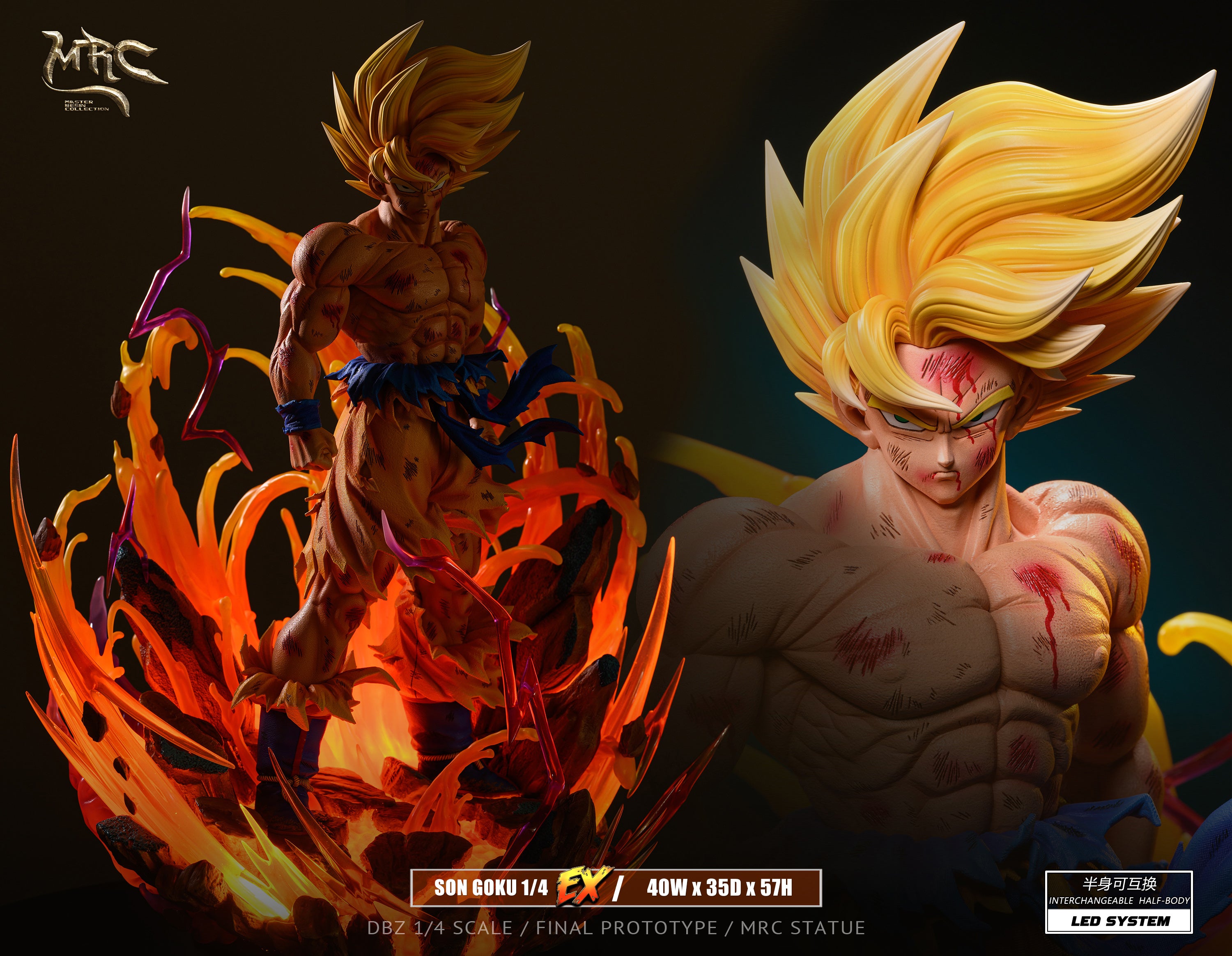 Dragon Ball MRC Studio Goku Namek – ClubHouse Statues