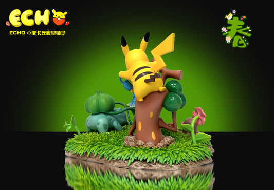 Pokemon Echo Studio Spring Scene of Four Seasons Resin Statue [PRE-ORDER]