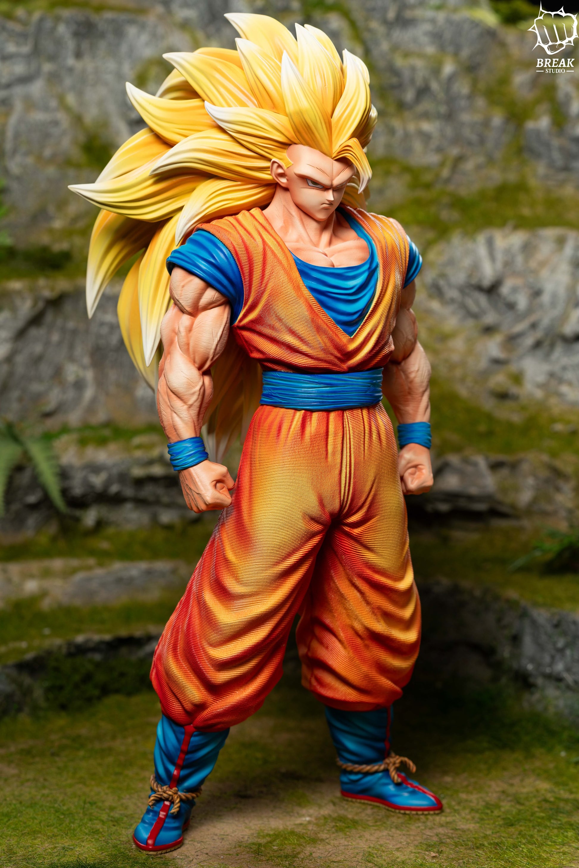 Dragon Ball Break Studio Goku Super Saiyan 3 Resin Statue - Preorder