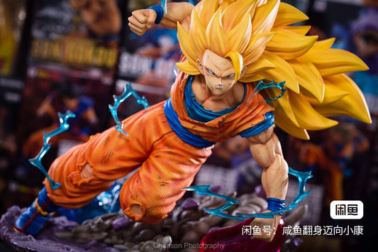 Dragon Ball KRC Studio Goku SSJ3 Resin Statue - Europe Stock