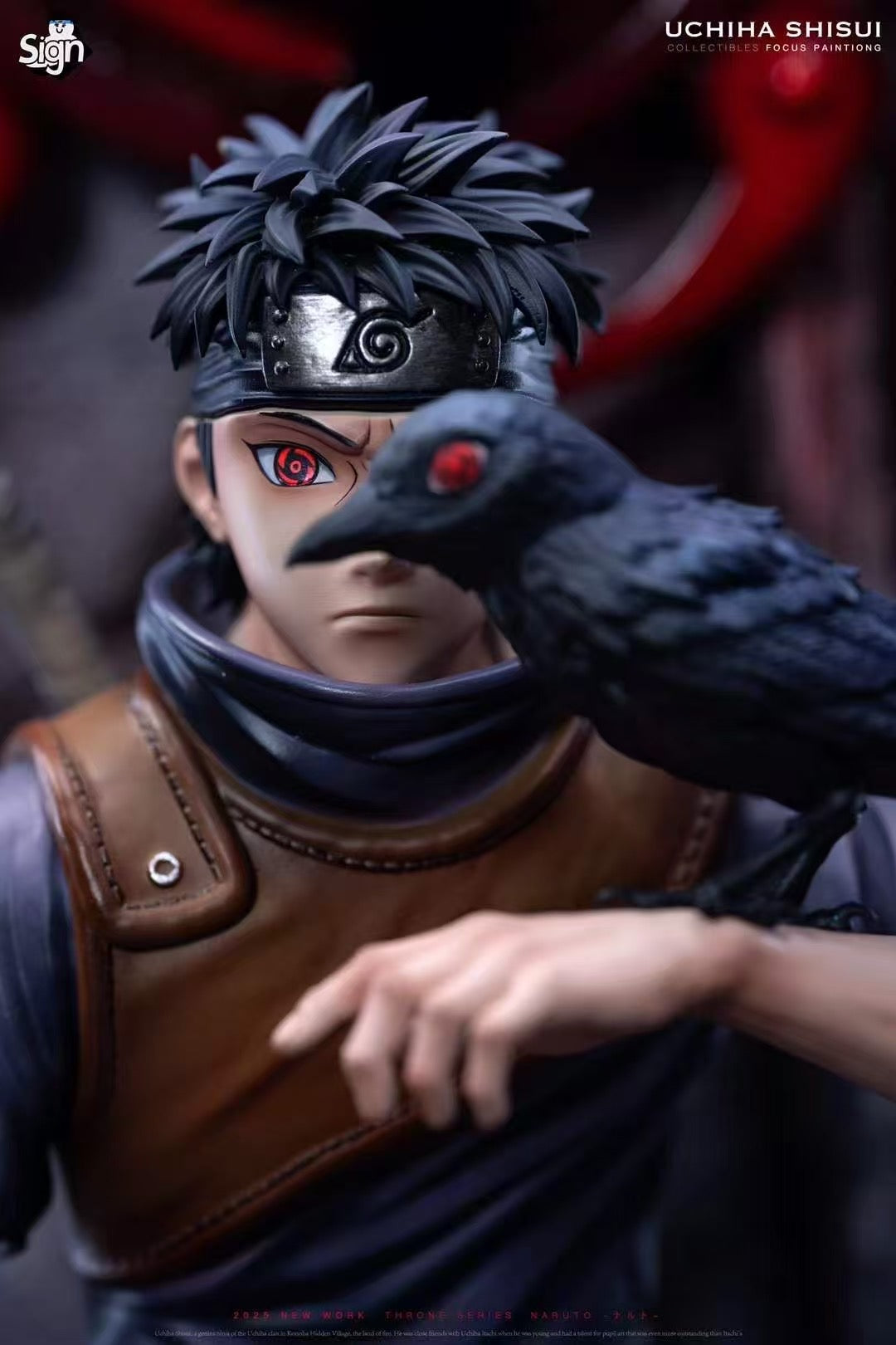 Naruto Sign Studio Uchiha Shisui Resin Statue