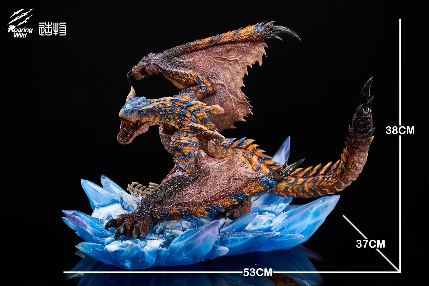 Monster Hunter Roaring Wild Studio Tigrex – ClubHouse Statues