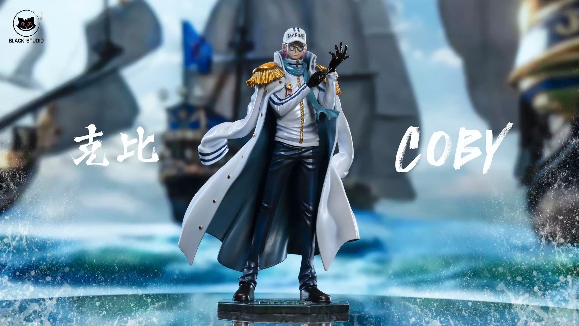 One Piece Black Studio Koby V2 Navy Series – ClubHouse Statues