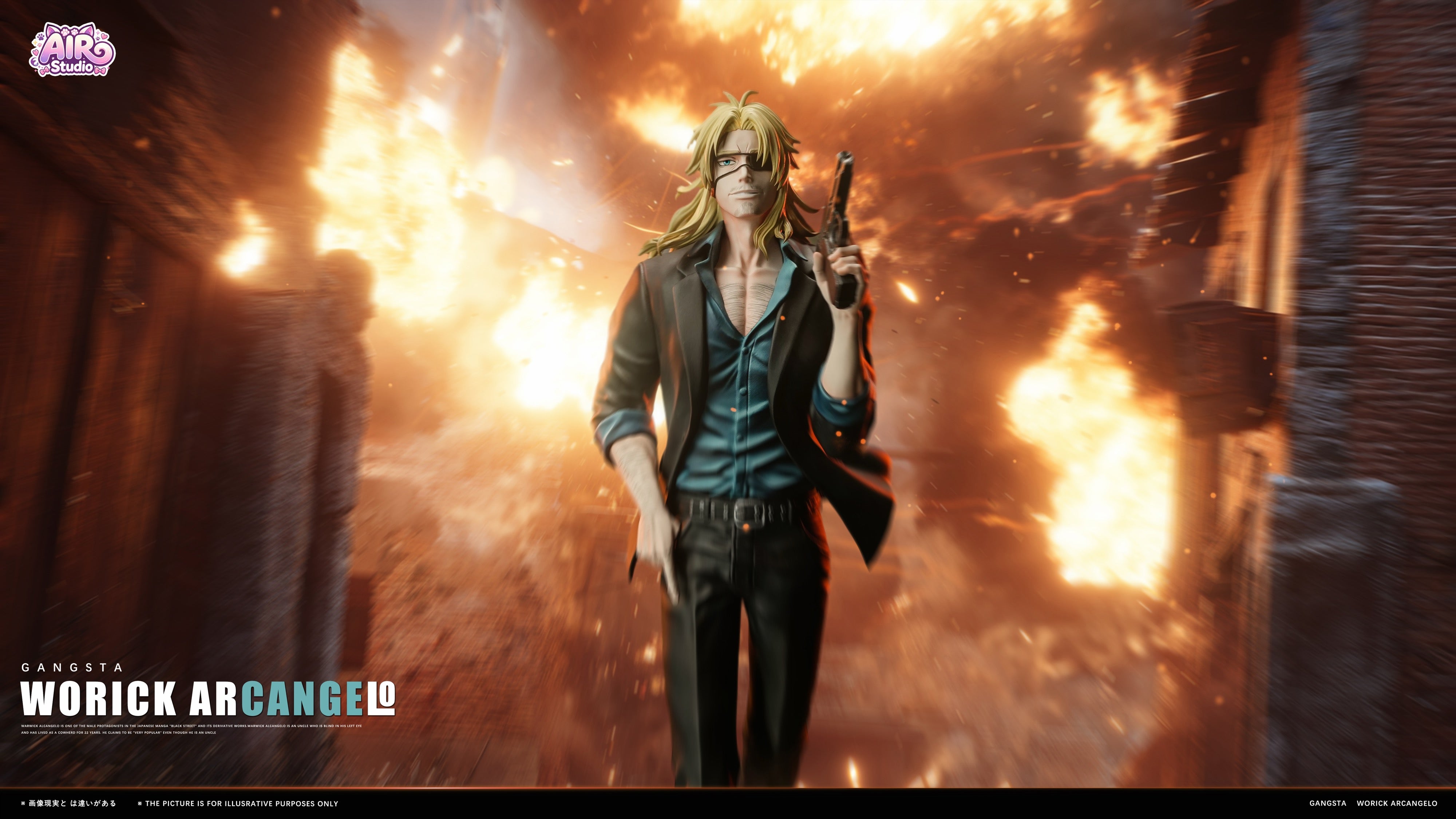 GANGSTA AIR Studio Worick Arcangelo – ClubHouse Statues