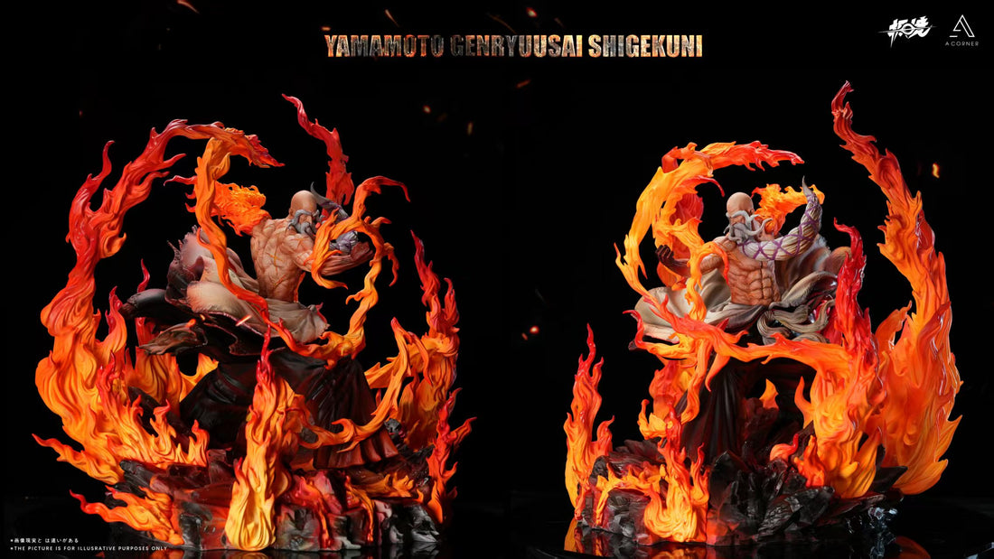 Bleach JiJing x A Corner Studio Yamamoto Genryusai Shigekuni Resin Statue