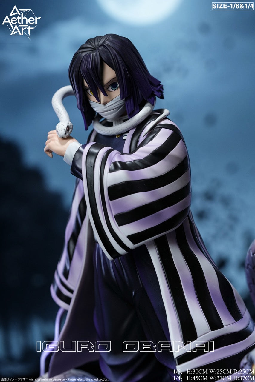 Demon Slayer Aether Art Studio Obanai Iguro