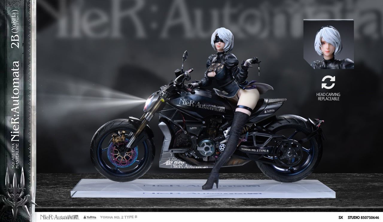 Nier Automata Aetheria Studio X SX Studio Motorcycle NieR 2B