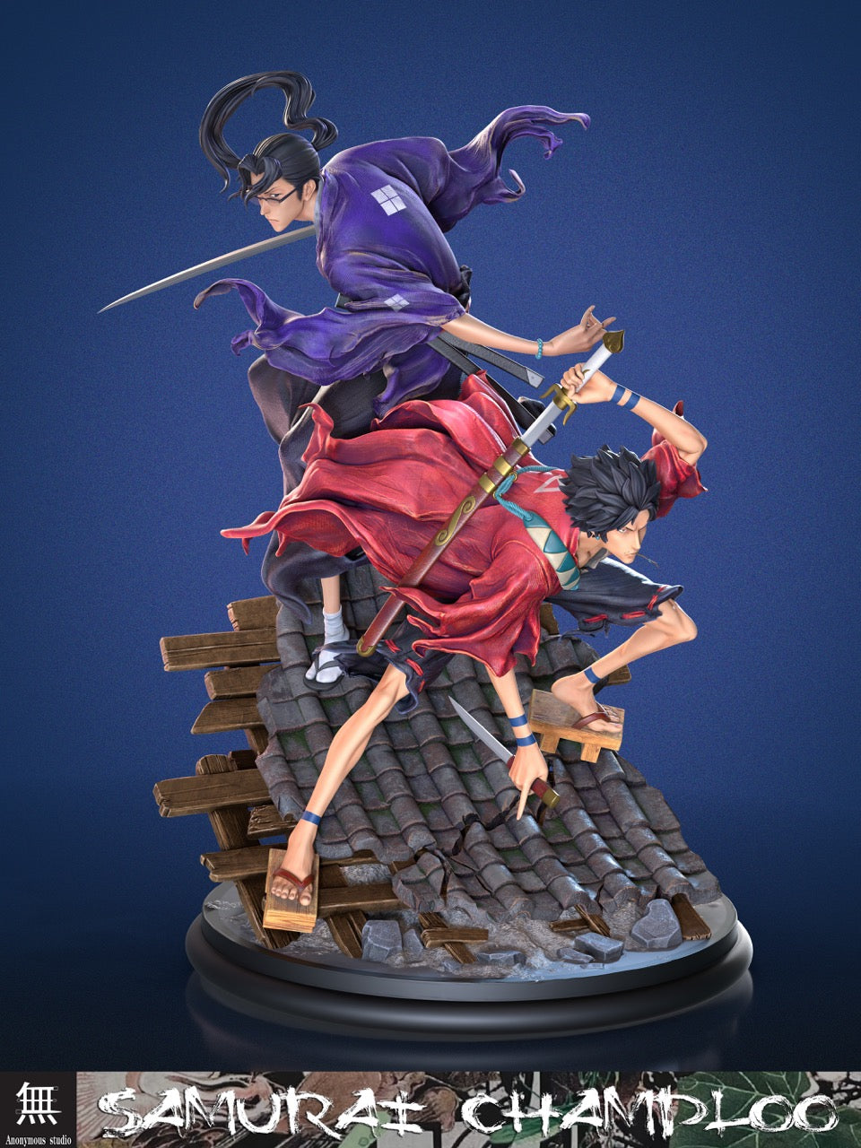 Samurai Champloo Anonymous Studio Samurai Champloo Mugen Resin Statue