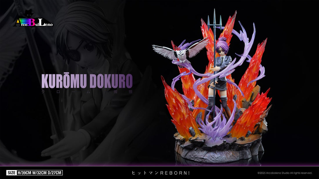 Katekyo Hitman Reborn Arcobaleno Studio Chrome Dokuro Resin Statue