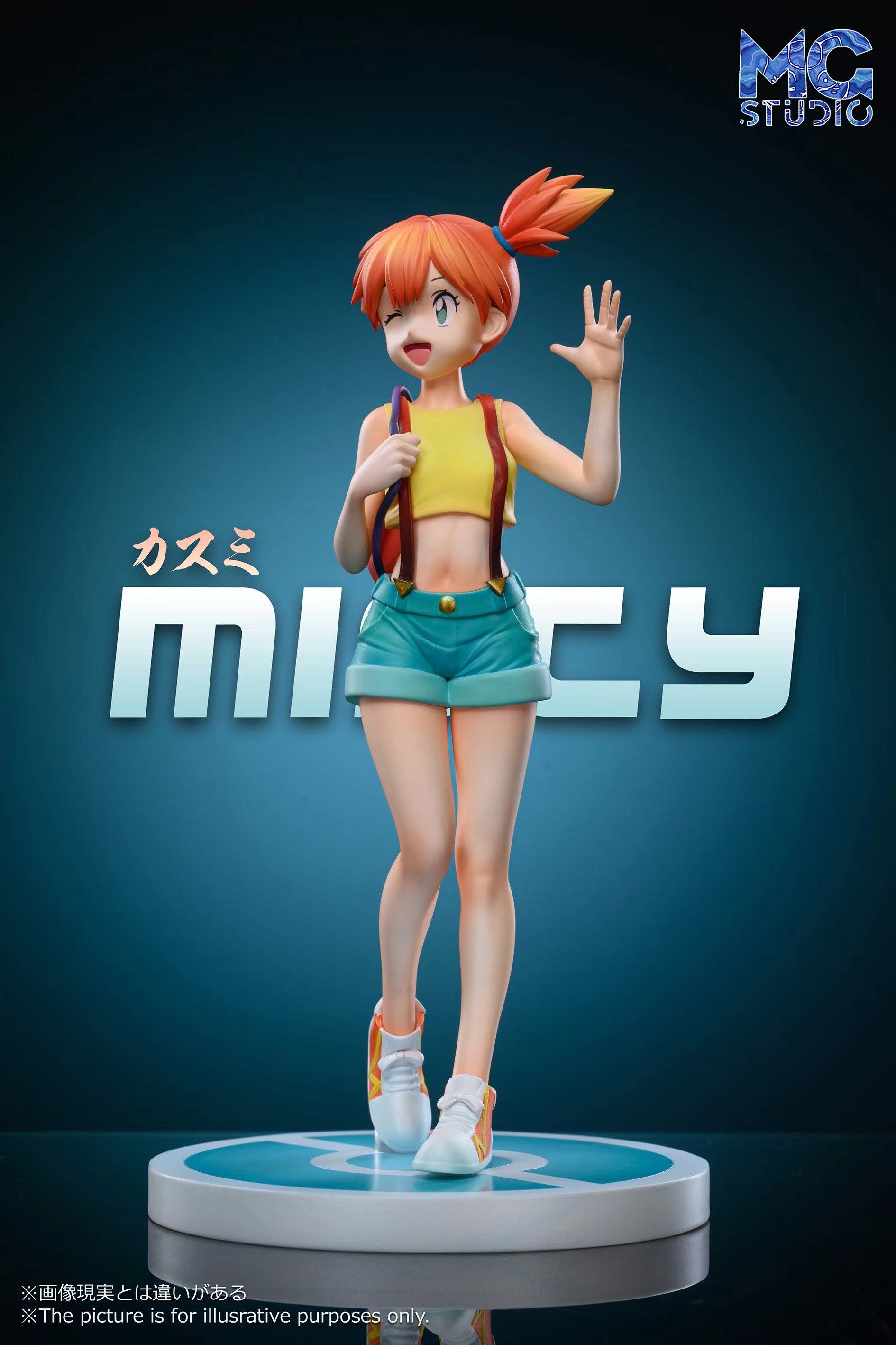 Pokemon MG Studio Misty x Brock – ClubHouse Statues