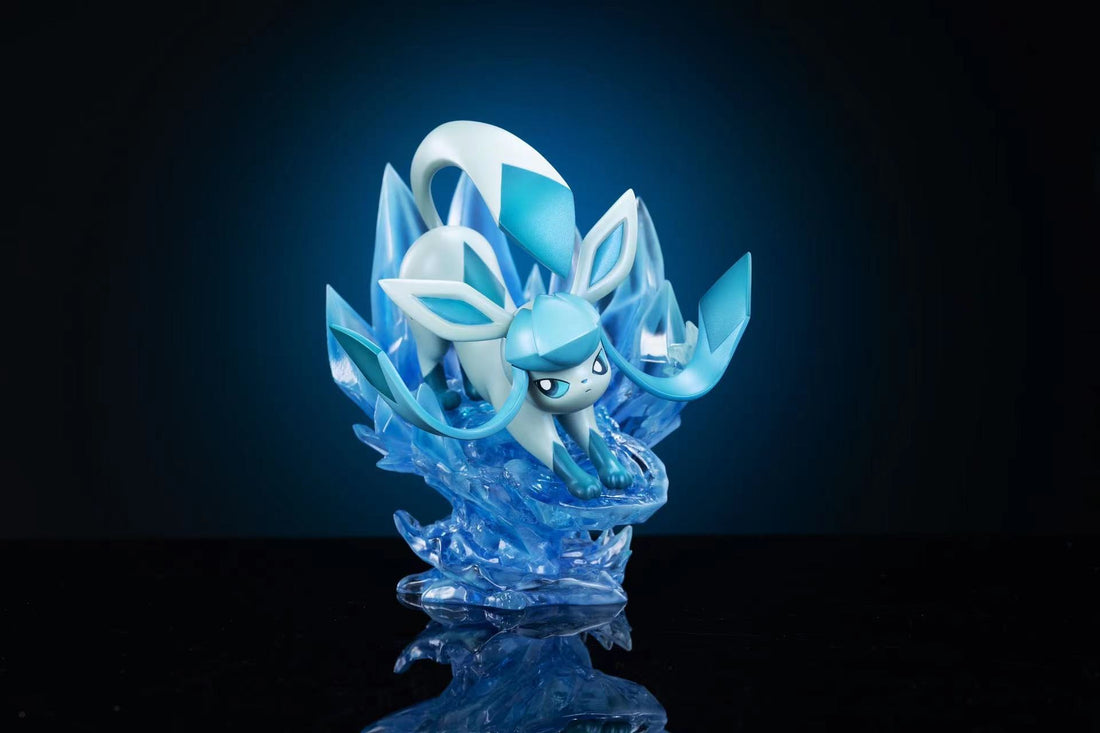 Pokémon Digital Monster Studio Glaceon Eevee Family Series Resin Statue