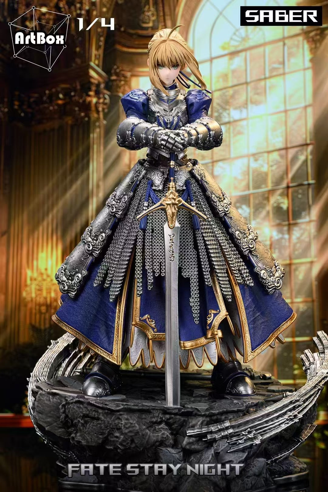 Fate Stay Night ArtBox Studio Saber Resin Statue