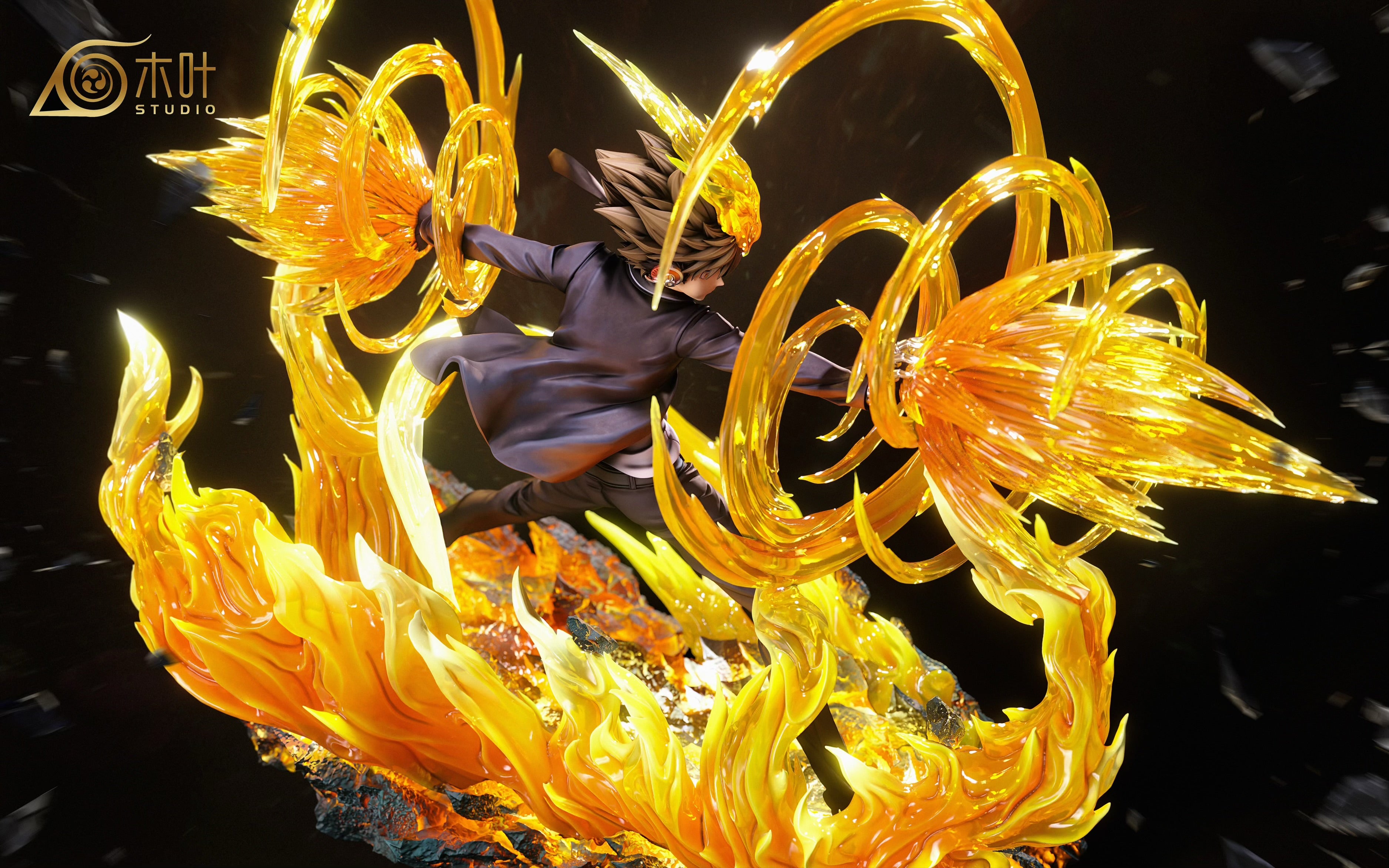 Katekyo Hitman Reborn Konoha Studio Tsunayoshi Sawada Xbuner Resin