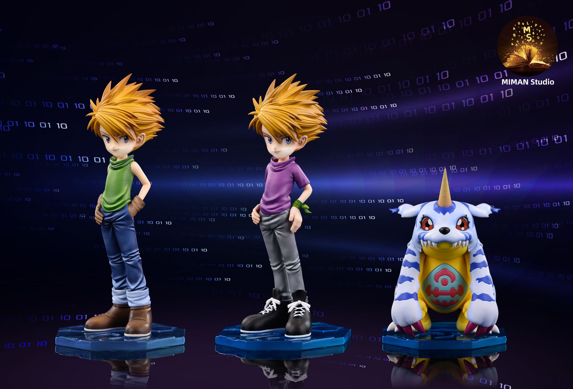 Digimon MIMAN Studio Ishida Yamato x Gabumon – ClubHouse Statues