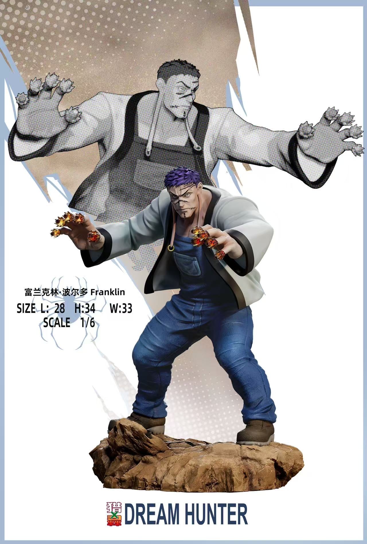 Hunter x Hunter Dream Hunter Studio Phantom Troupe – ClubHouse Statues