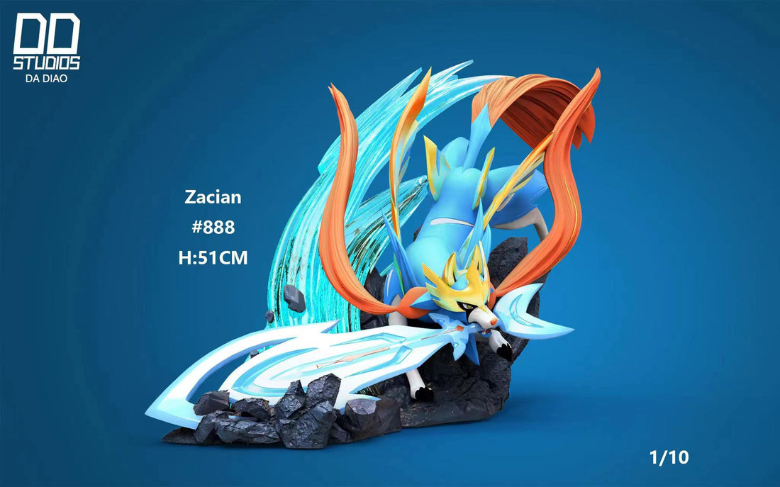 Pokémon DD Studio Zacian x Zamazenta Resin Statue