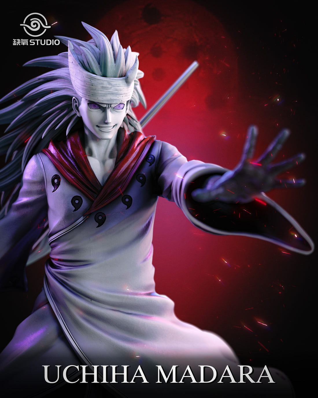 Naruto Hypoxia Studio Madara Uchiha Rikudou Sennin Resin Statue