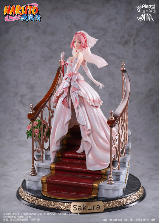 Naruto STAREXVA Studio Sakura Haruno Wedding Formal Dress Licensed Resin Statue [PRE-ORDER]