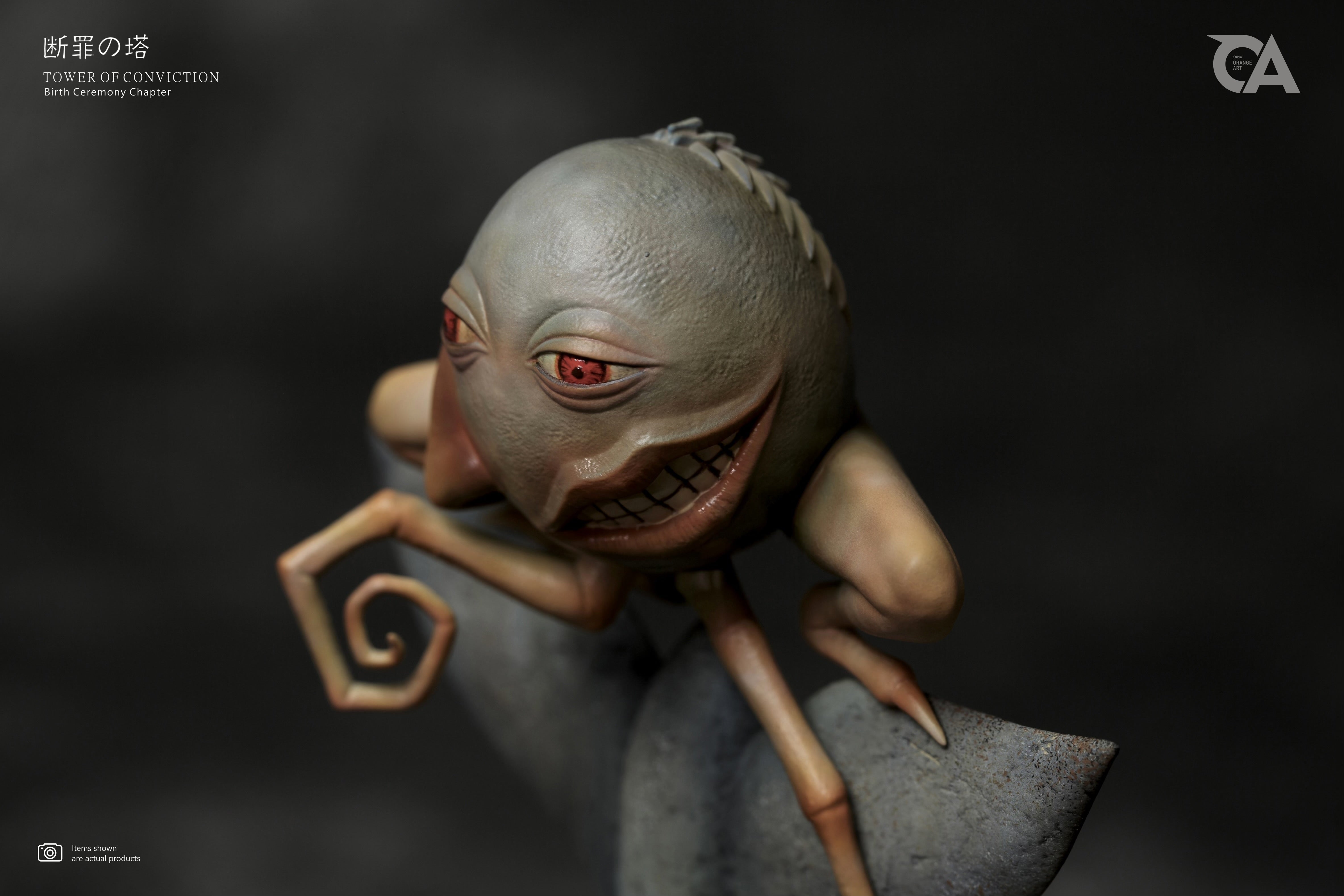 Berserk Orange Art Studio Mozgus Conviction Tower Father Resin