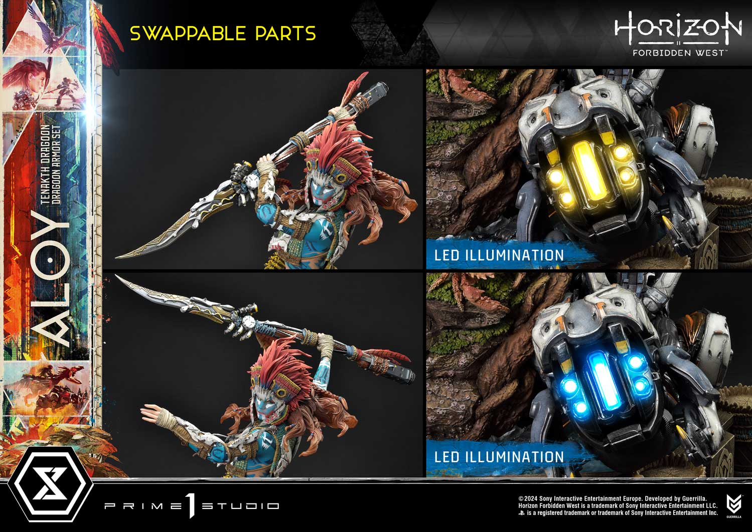 Horizon Forbidden West Prime 1 Studio Aloy Tenakth Dragoon Armor