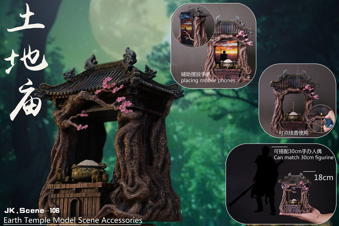 Sun Wukong JacksDo Studio Original Earth Temple Model Scene Resin Statue