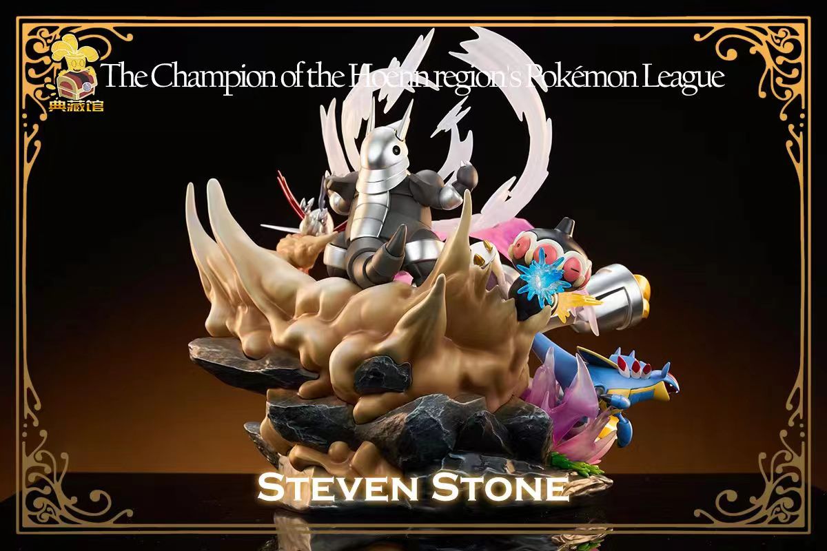 Pokemon Collection Hall Studio Steven Stone's Champion Pokémon