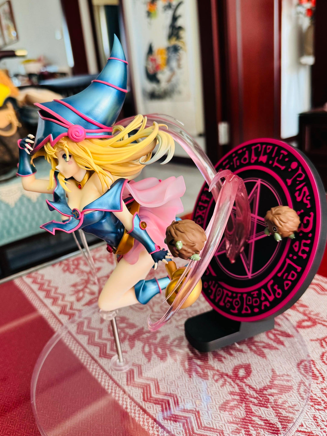 Yu-Gi-Oh! MAGI ARTS Studio Black Magician Girl x Kuriboh Licensed PVC Figure