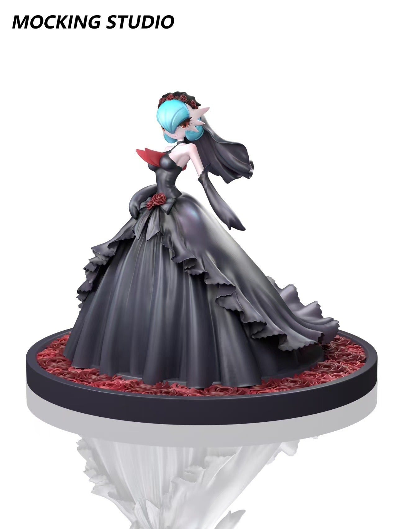 Pokémon Zhu Yi Wan Jia Studio Glitter MEGA Black Wedding Dress