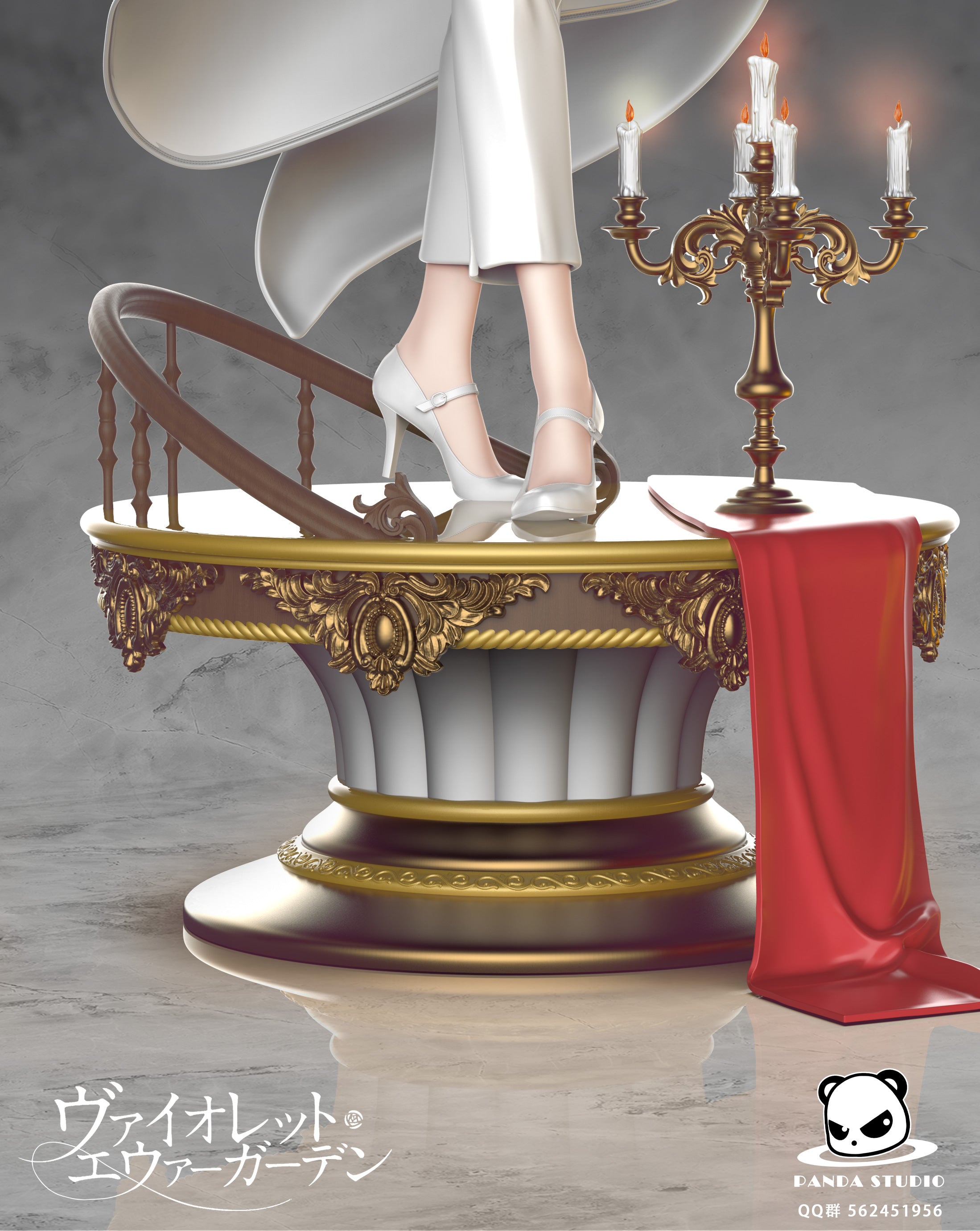 Violet Evergarden Panda Studio Violet V2 Resin Statue – ClubHouse