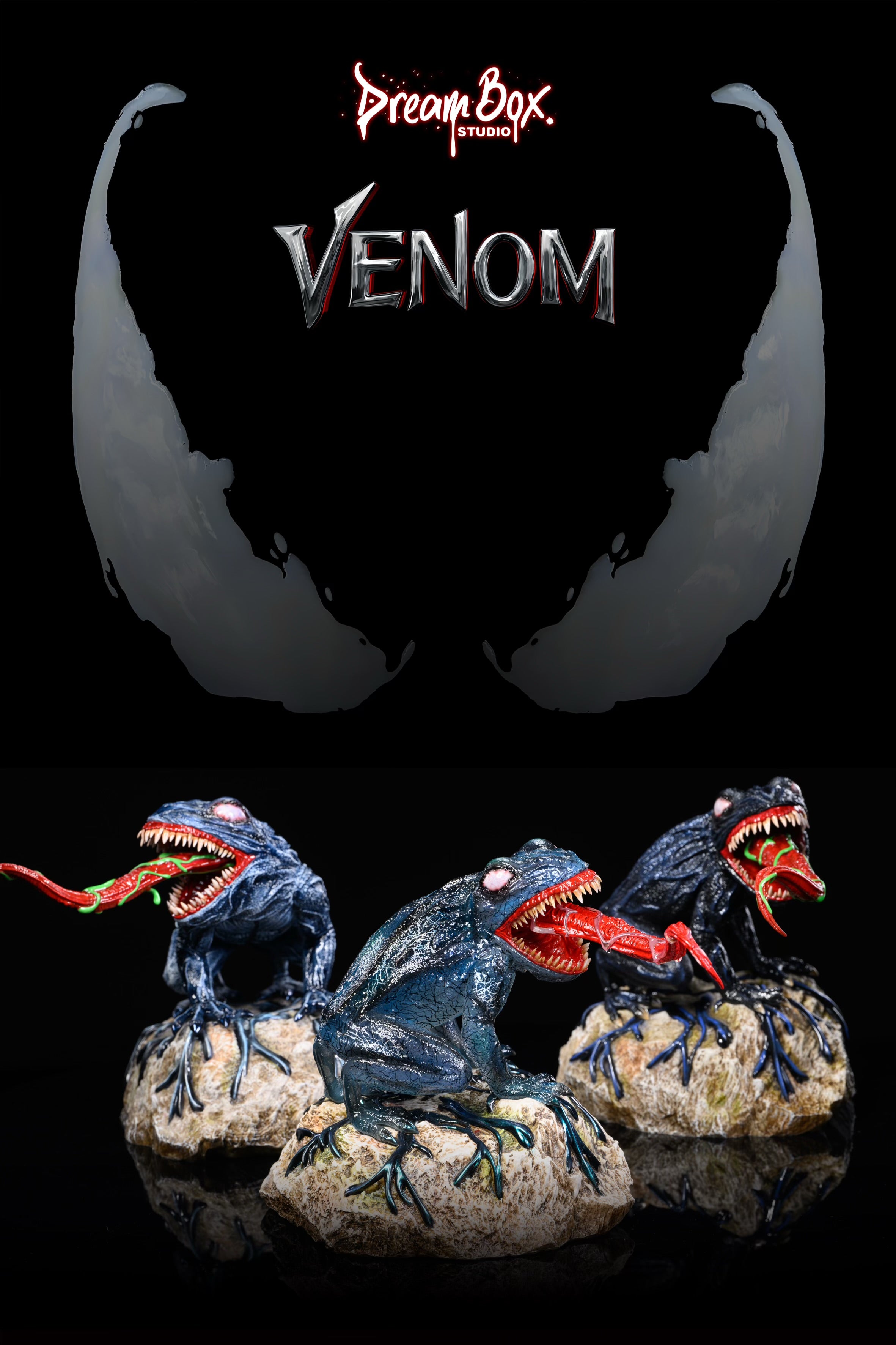 Marvel Dream Box Studio Frog Venom Resin Statue – ClubHouse Statues