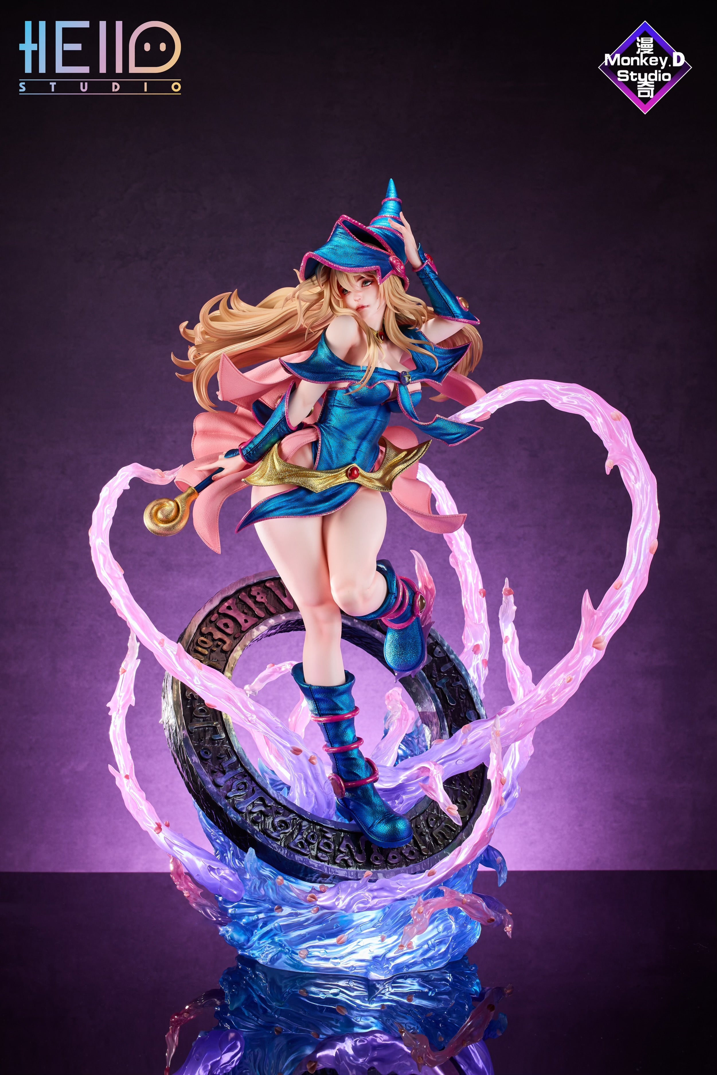 Yu-Gi-Oh! Hello x Monkey D Studio Black Magician Girl – ClubHouse