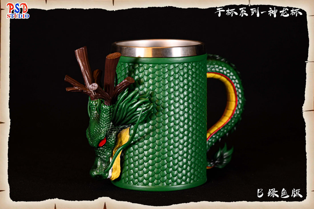 Dragon Ball PSD Studio Great Ape and Shenron Cheers Cup Resin Statue
