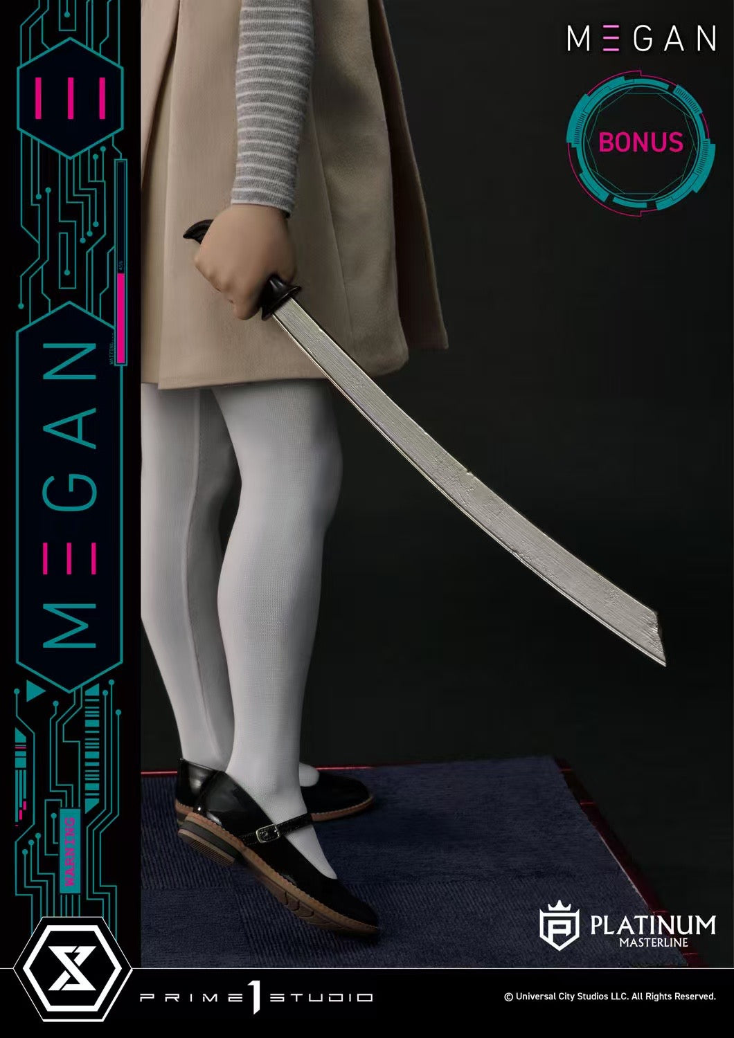 M3GAN Prime 1 Studio Megan Film Licensed – ClubHouse Statues