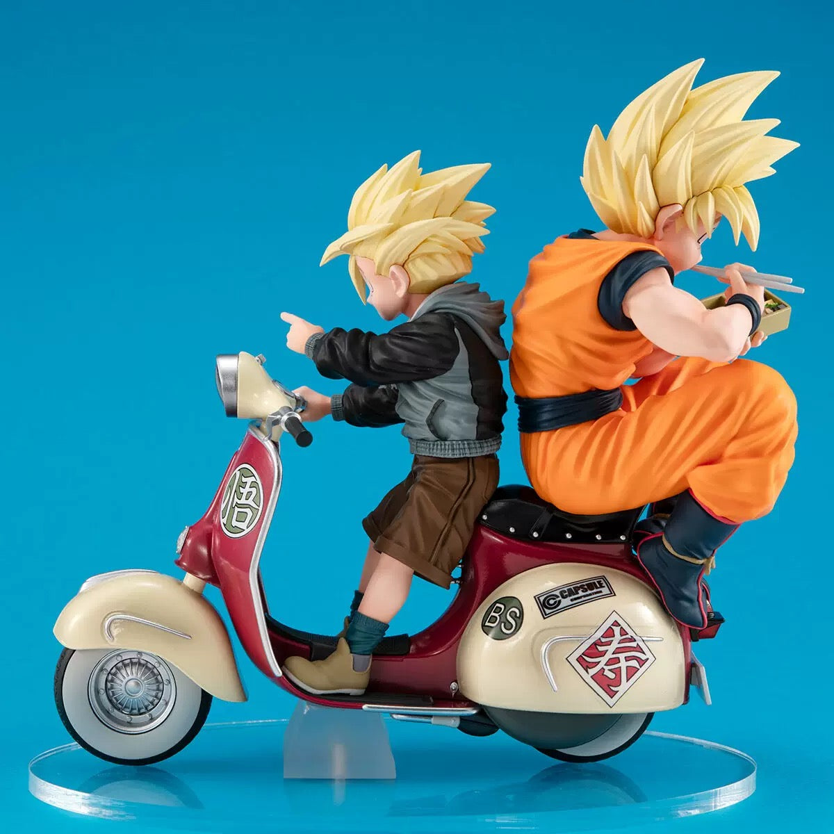 Dragon Ball MegaHouse Super Saiyan Son Goku x Son Gohan McCoy